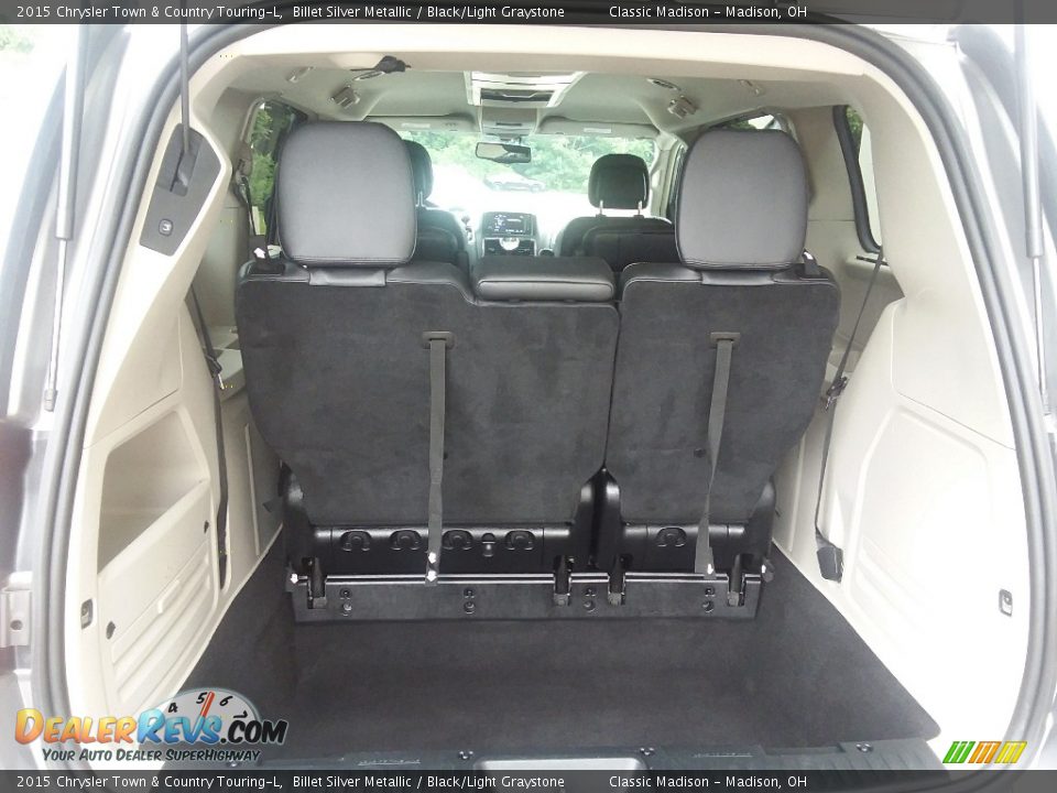 2015 Chrysler Town & Country Touring-L Billet Silver Metallic / Black/Light Graystone Photo #22