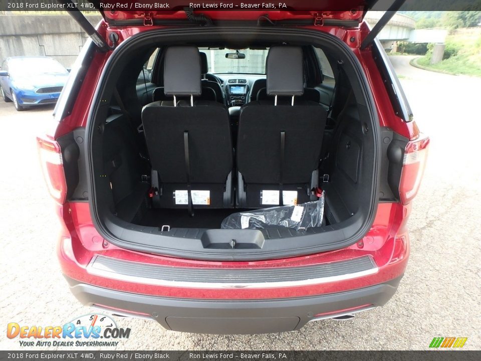 2018 Ford Explorer XLT 4WD Ruby Red / Ebony Black Photo #5