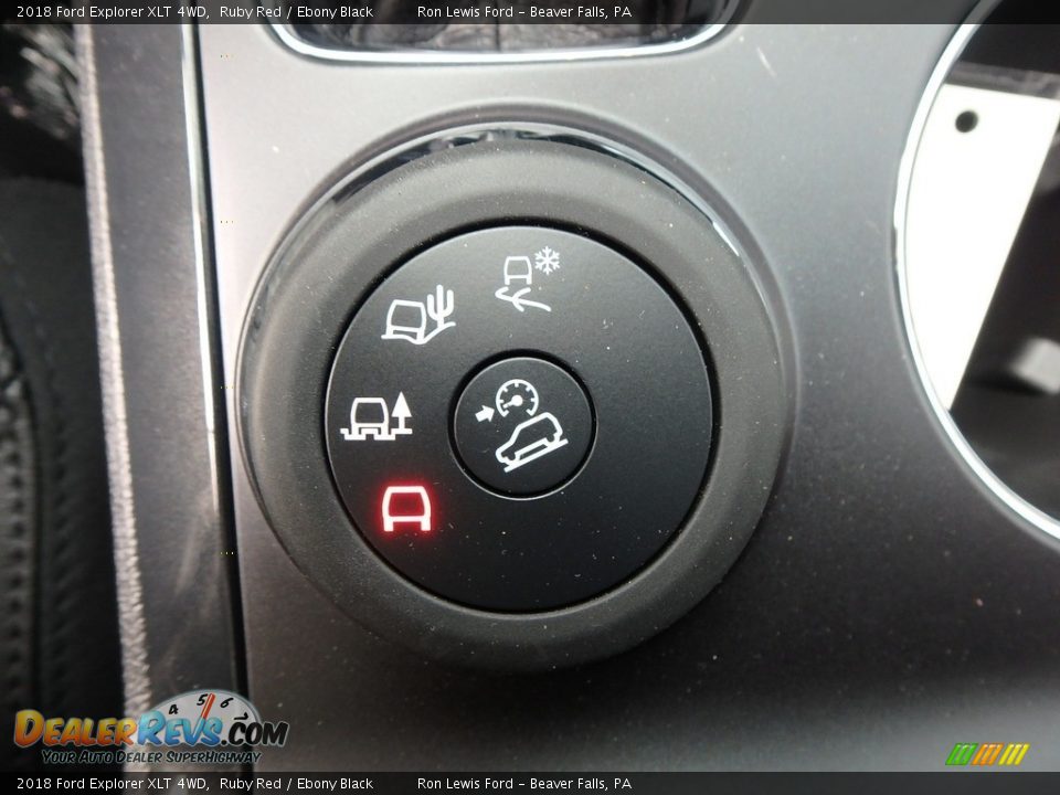 2018 Ford Explorer XLT 4WD Ruby Red / Ebony Black Photo #20