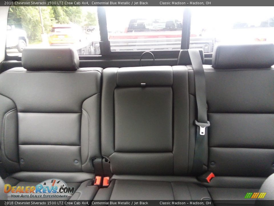 2018 Chevrolet Silverado 1500 LTZ Crew Cab 4x4 Centennial Blue Metallic / Jet Black Photo #11