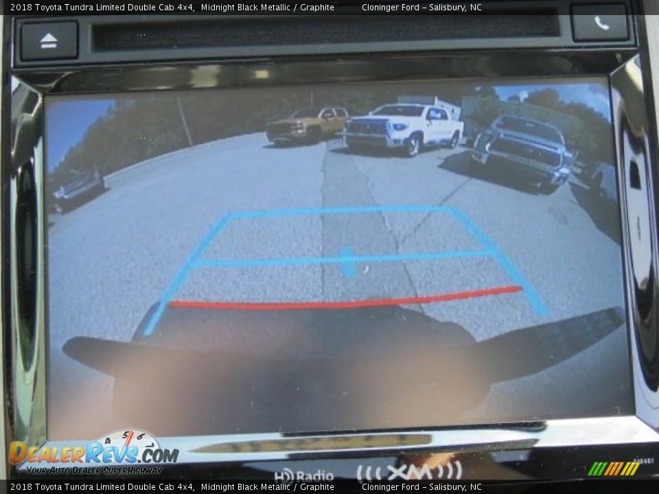 2018 Toyota Tundra Limited Double Cab 4x4 Midnight Black Metallic / Graphite Photo #13
