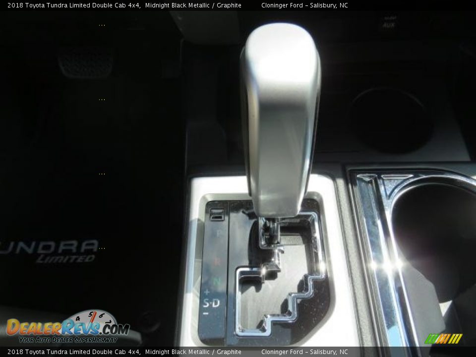 2018 Toyota Tundra Limited Double Cab 4x4 Midnight Black Metallic / Graphite Photo #14