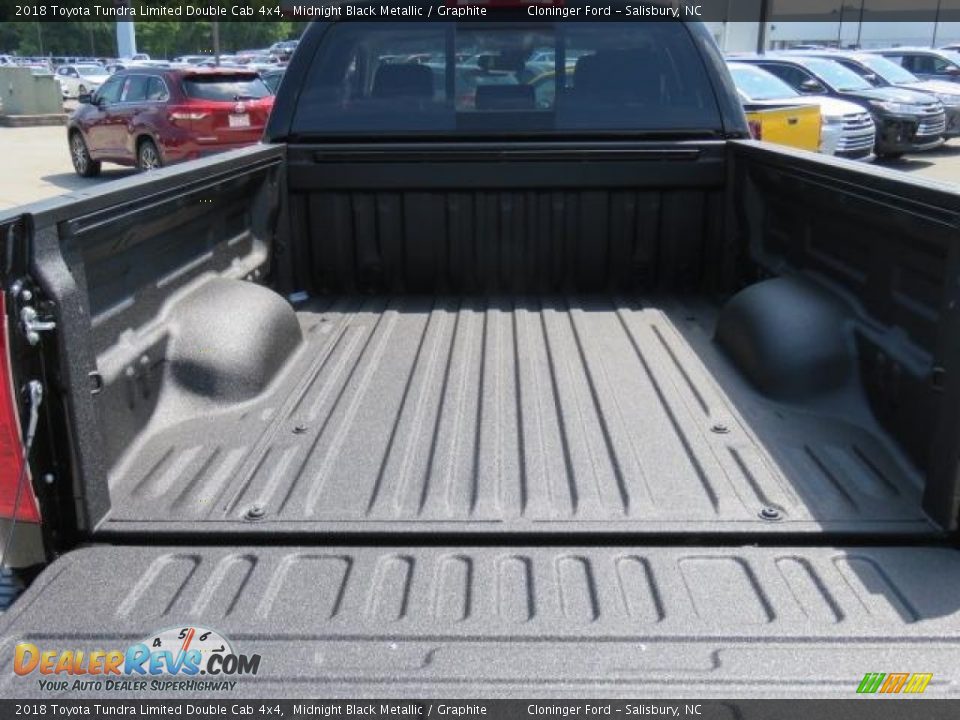 2018 Toyota Tundra Limited Double Cab 4x4 Midnight Black Metallic / Graphite Photo #20