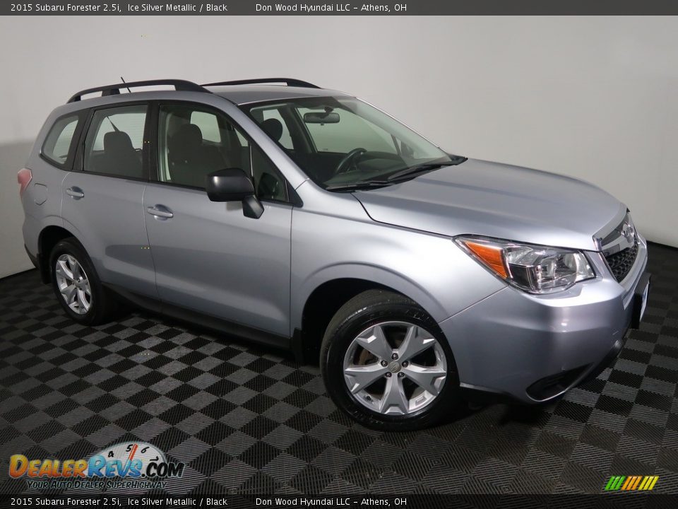2015 Subaru Forester 2.5i Ice Silver Metallic / Black Photo #5