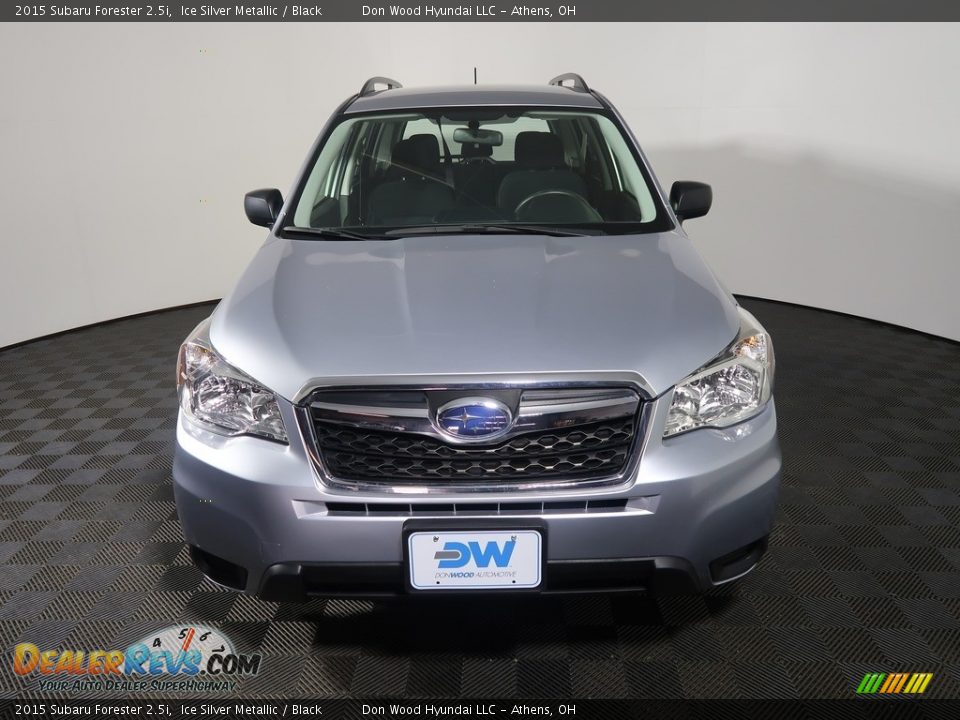2015 Subaru Forester 2.5i Ice Silver Metallic / Black Photo #6