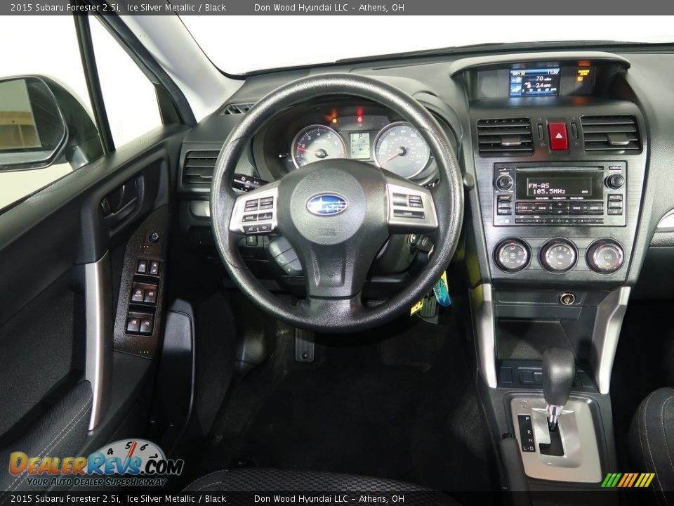 2015 Subaru Forester 2.5i Ice Silver Metallic / Black Photo #14