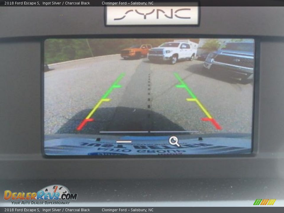 2018 Ford Escape S Ingot Silver / Charcoal Black Photo #13