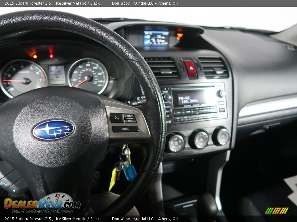 2015 Subaru Forester 2.5i Ice Silver Metallic / Black Photo #18