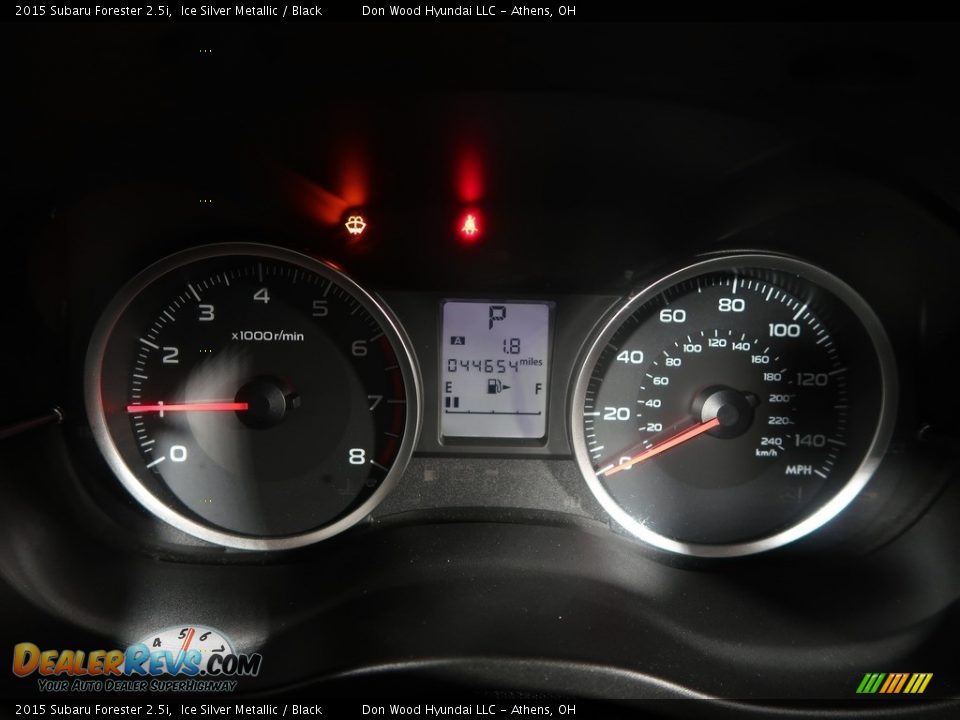 2015 Subaru Forester 2.5i Ice Silver Metallic / Black Photo #19