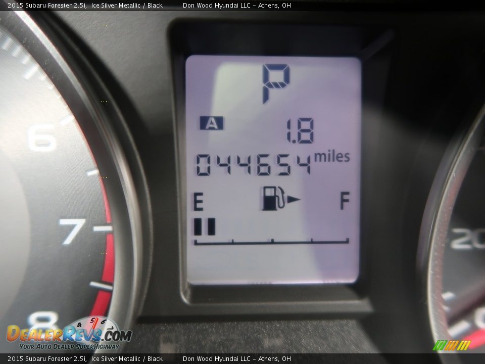 2015 Subaru Forester 2.5i Ice Silver Metallic / Black Photo #20