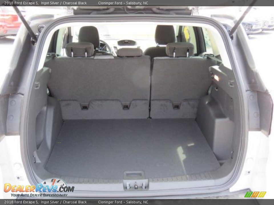 2018 Ford Escape S Ingot Silver / Charcoal Black Photo #21