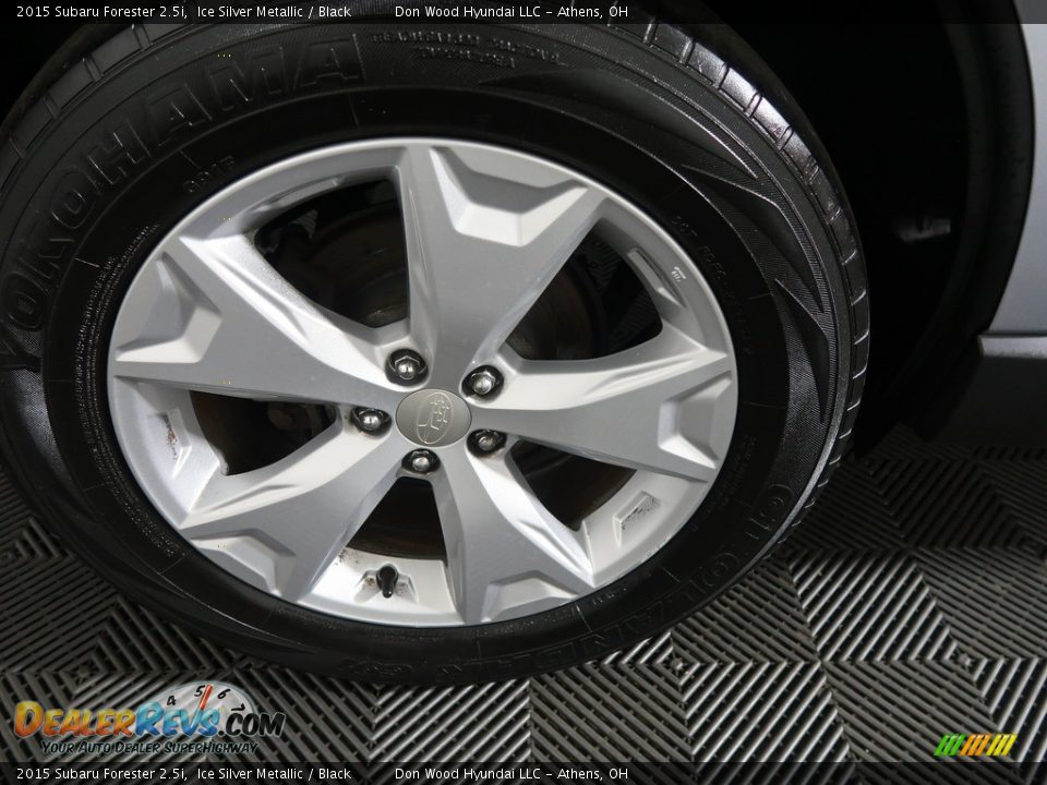 2015 Subaru Forester 2.5i Ice Silver Metallic / Black Photo #26