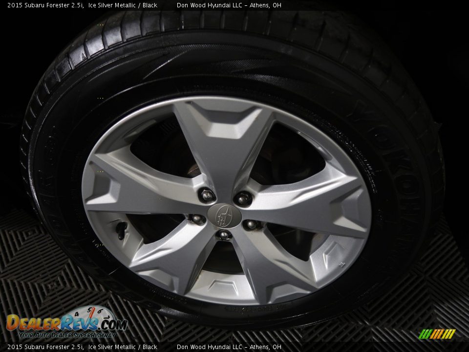 2015 Subaru Forester 2.5i Ice Silver Metallic / Black Photo #27