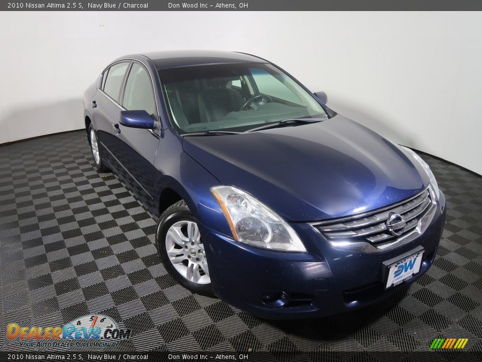 2010 Nissan Altima 2.5 S Navy Blue / Charcoal Photo #2