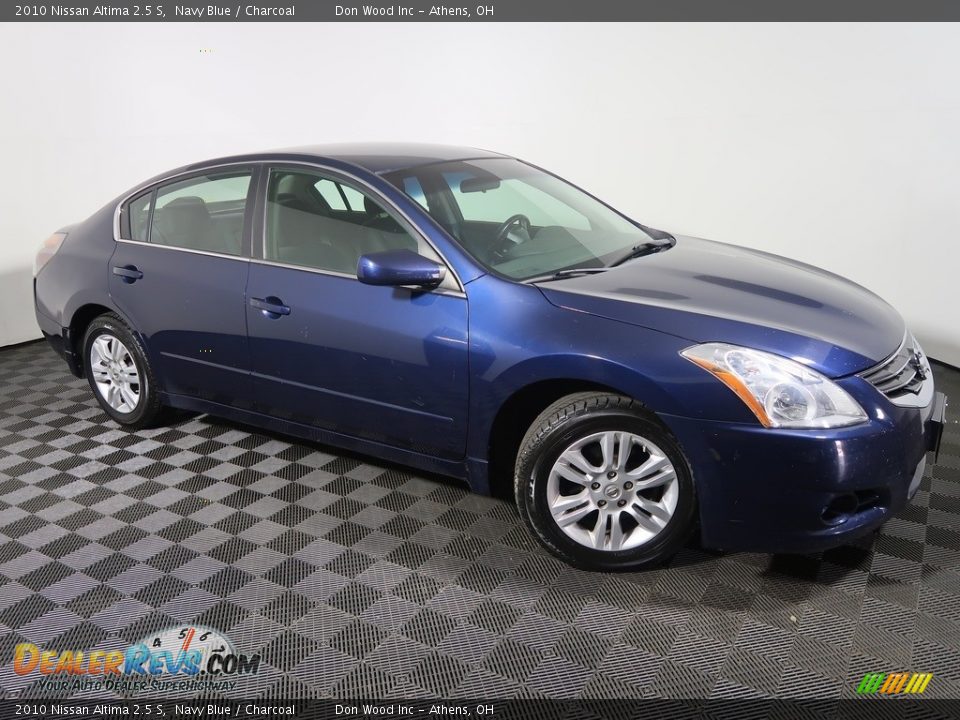 2010 Nissan Altima 2.5 S Navy Blue / Charcoal Photo #4