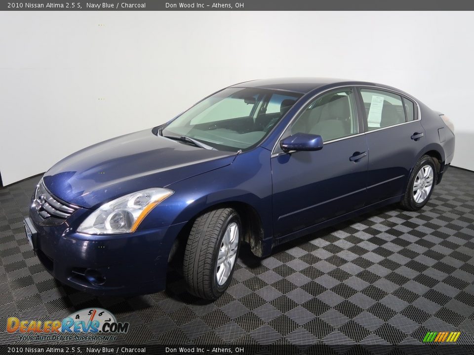 2010 Nissan Altima 2.5 S Navy Blue / Charcoal Photo #7