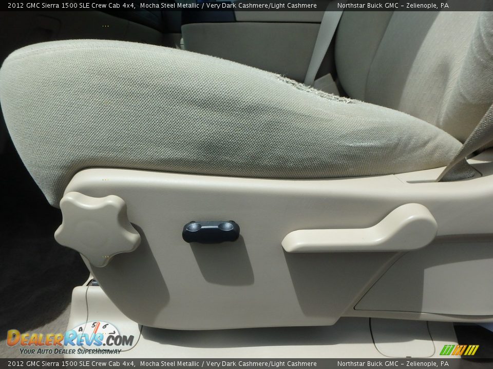 2012 GMC Sierra 1500 SLE Crew Cab 4x4 Mocha Steel Metallic / Very Dark Cashmere/Light Cashmere Photo #21