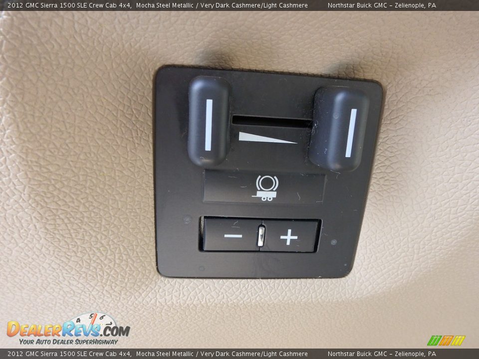 2012 GMC Sierra 1500 SLE Crew Cab 4x4 Mocha Steel Metallic / Very Dark Cashmere/Light Cashmere Photo #22
