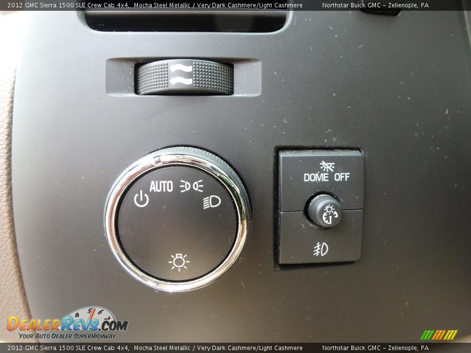 2012 GMC Sierra 1500 SLE Crew Cab 4x4 Mocha Steel Metallic / Very Dark Cashmere/Light Cashmere Photo #23