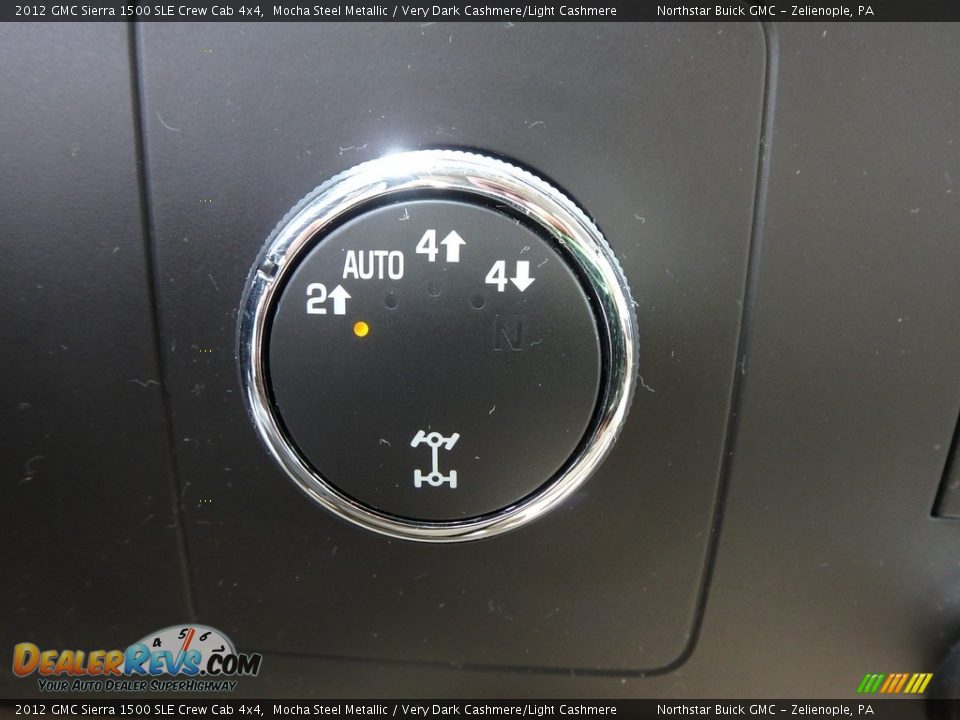 2012 GMC Sierra 1500 SLE Crew Cab 4x4 Mocha Steel Metallic / Very Dark Cashmere/Light Cashmere Photo #26