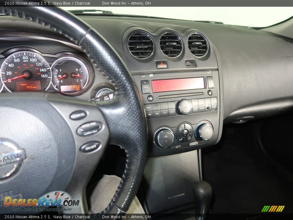 2010 Nissan Altima 2.5 S Navy Blue / Charcoal Photo #17