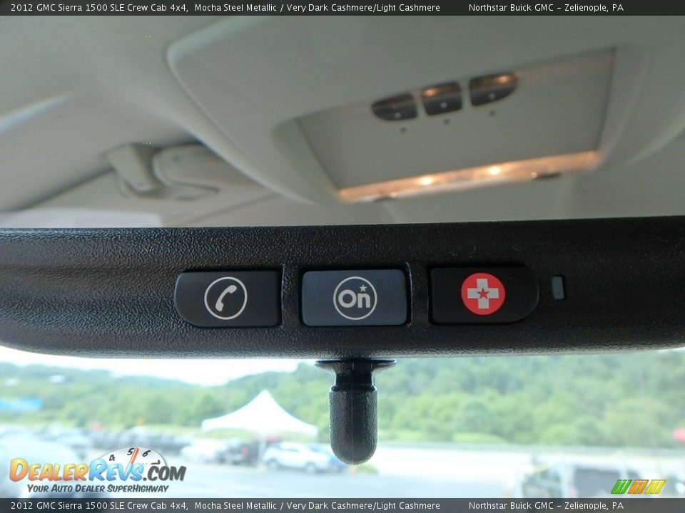 2012 GMC Sierra 1500 SLE Crew Cab 4x4 Mocha Steel Metallic / Very Dark Cashmere/Light Cashmere Photo #28