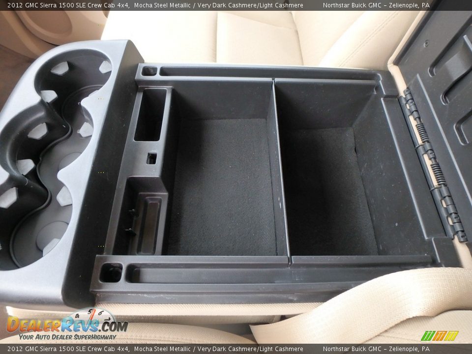 2012 GMC Sierra 1500 SLE Crew Cab 4x4 Mocha Steel Metallic / Very Dark Cashmere/Light Cashmere Photo #30