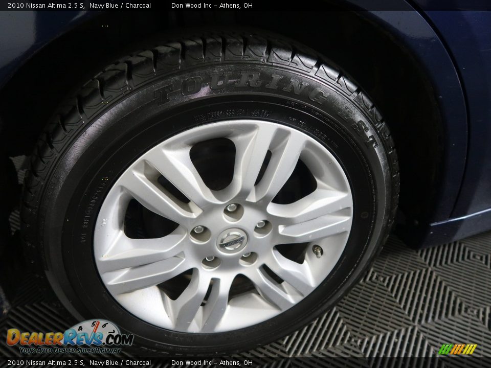 2010 Nissan Altima 2.5 S Navy Blue / Charcoal Photo #25