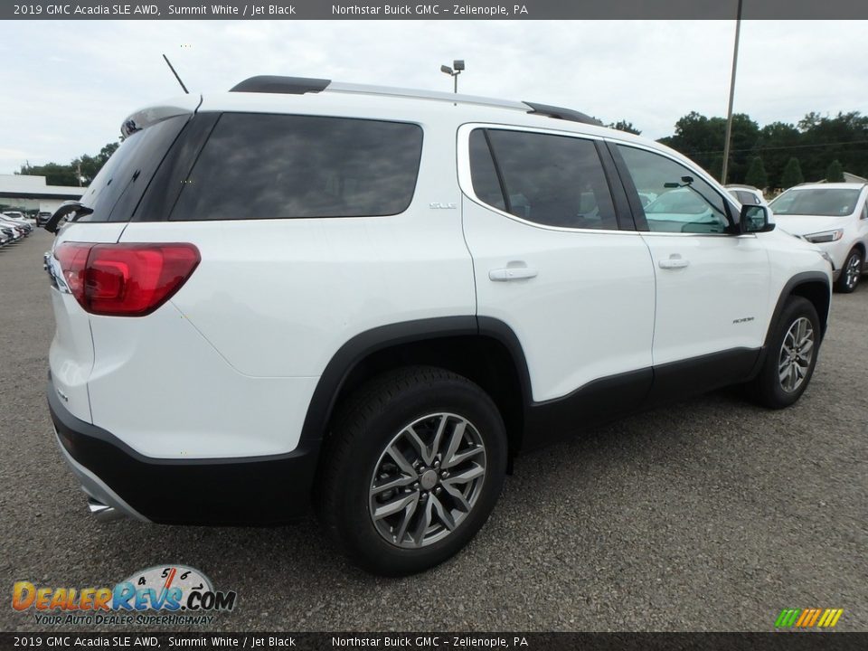 2019 GMC Acadia SLE AWD Summit White / Jet Black Photo #5