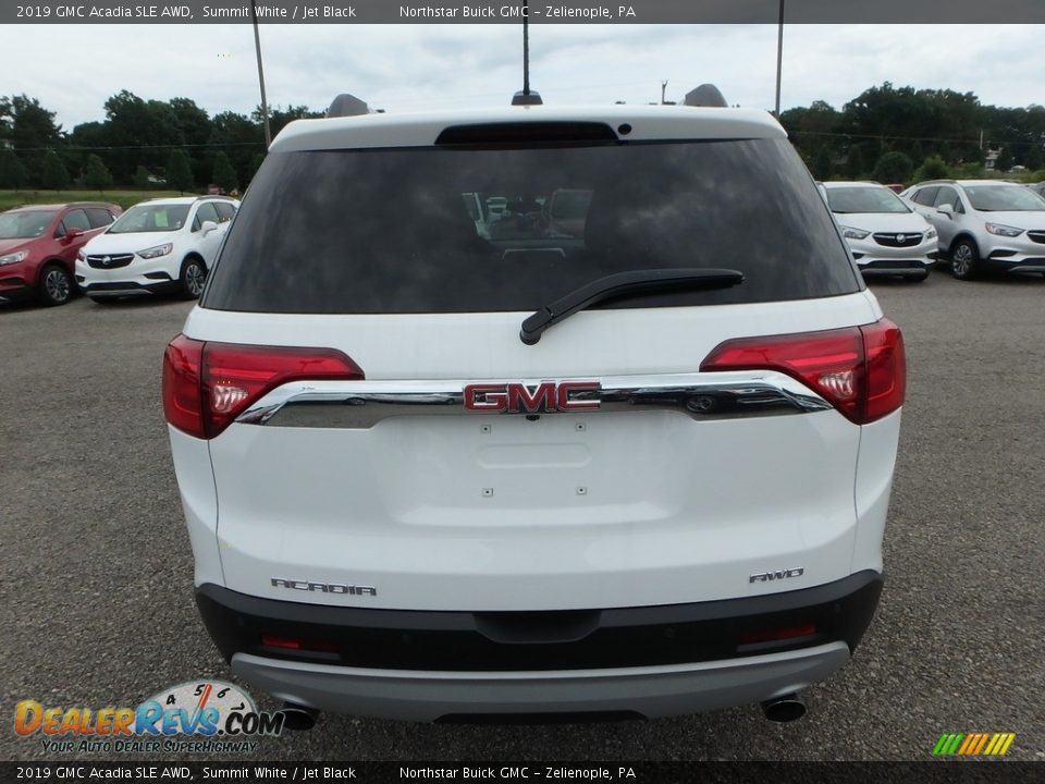 2019 GMC Acadia SLE AWD Summit White / Jet Black Photo #6