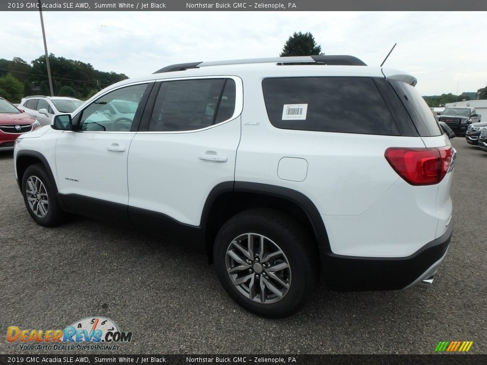 2019 GMC Acadia SLE AWD Summit White / Jet Black Photo #7
