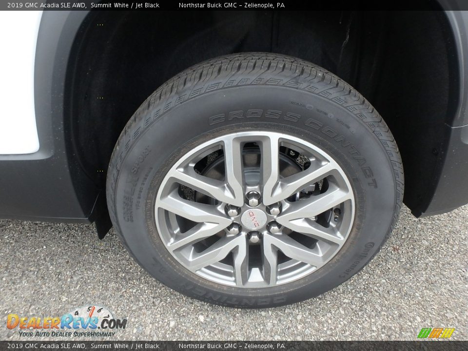 2019 GMC Acadia SLE AWD Summit White / Jet Black Photo #9