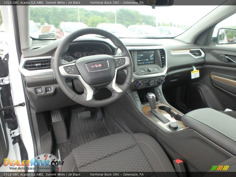 Jet Black Interior - 2019 GMC Acadia SLE AWD Photo #14