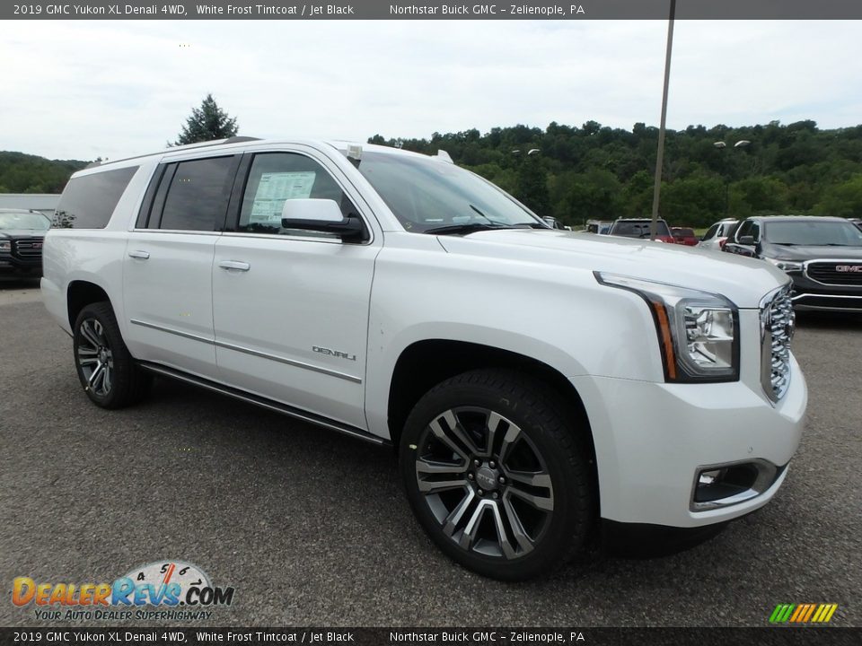 White Frost Tintcoat 2019 GMC Yukon XL Denali 4WD Photo #3