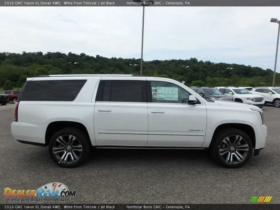 White Frost Tintcoat 2019 GMC Yukon XL Denali 4WD Photo #4