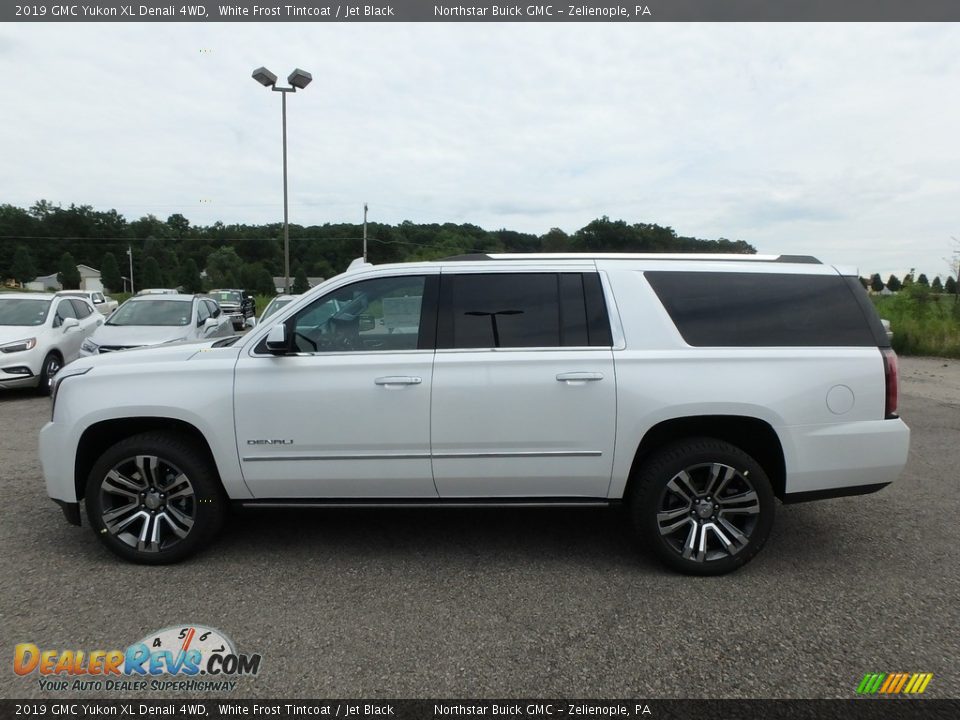 White Frost Tintcoat 2019 GMC Yukon XL Denali 4WD Photo #8