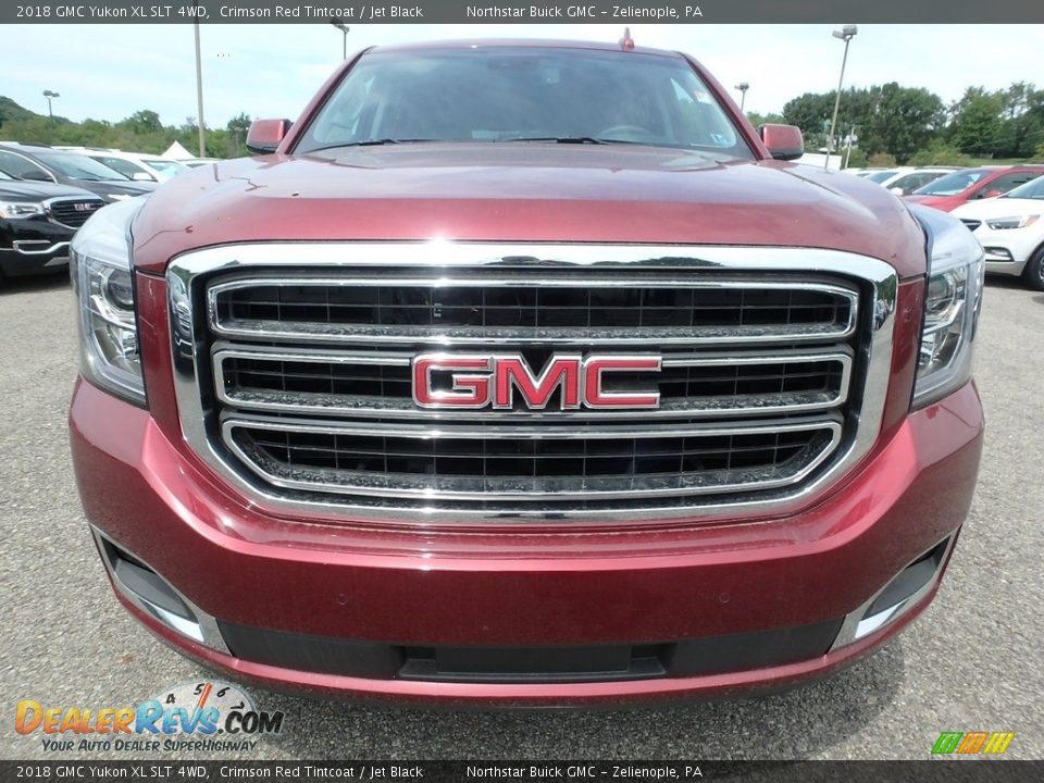 2018 GMC Yukon XL SLT 4WD Crimson Red Tintcoat / Jet Black Photo #2