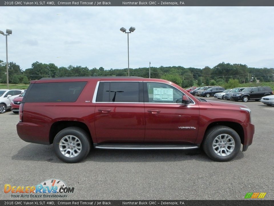 Crimson Red Tintcoat 2018 GMC Yukon XL SLT 4WD Photo #4