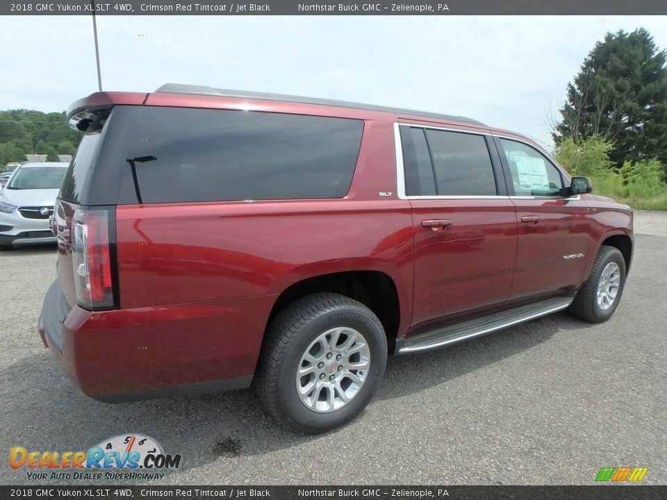 2018 GMC Yukon XL SLT 4WD Crimson Red Tintcoat / Jet Black Photo #5