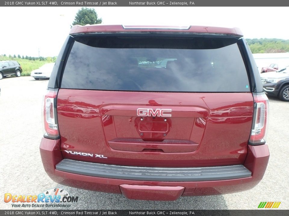 2018 GMC Yukon XL SLT 4WD Crimson Red Tintcoat / Jet Black Photo #6