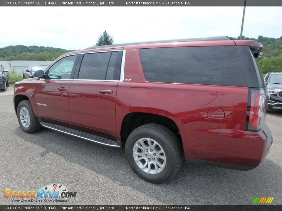 2018 GMC Yukon XL SLT 4WD Crimson Red Tintcoat / Jet Black Photo #8