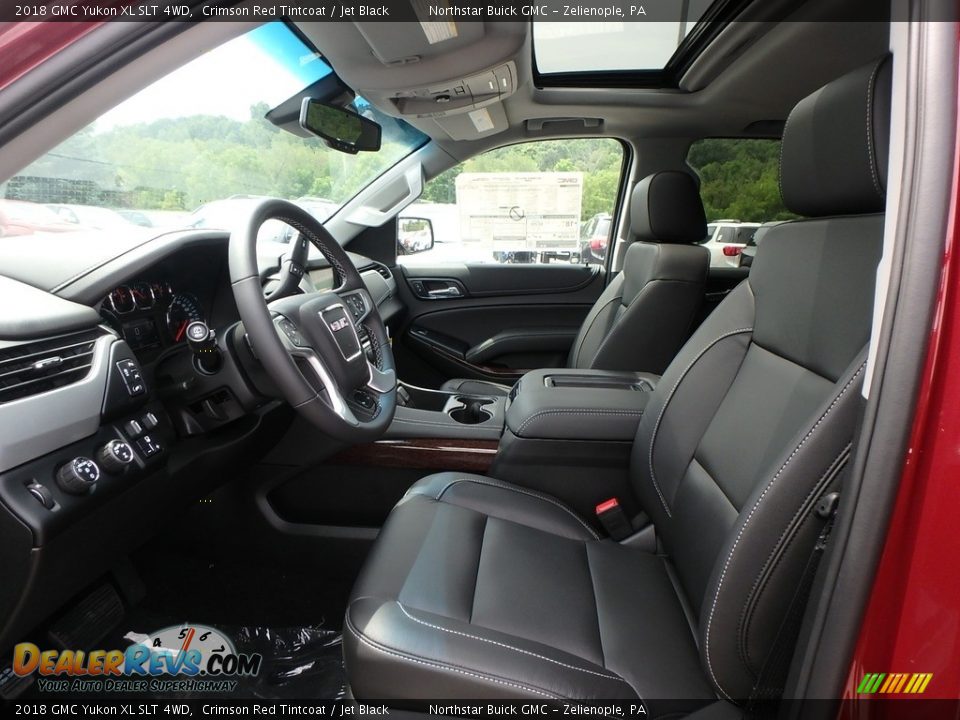 Front Seat of 2018 GMC Yukon XL SLT 4WD Photo #11