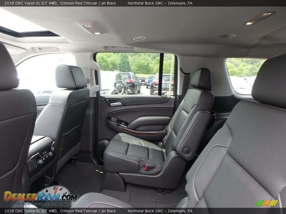 Rear Seat of 2018 GMC Yukon XL SLT 4WD Photo #12