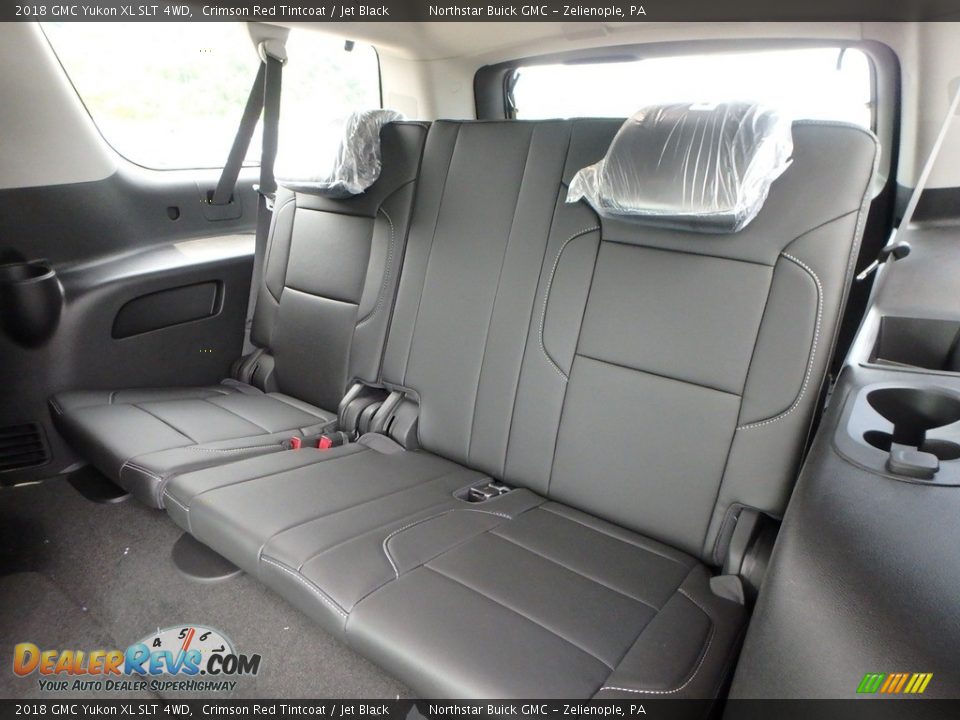 Rear Seat of 2018 GMC Yukon XL SLT 4WD Photo #13