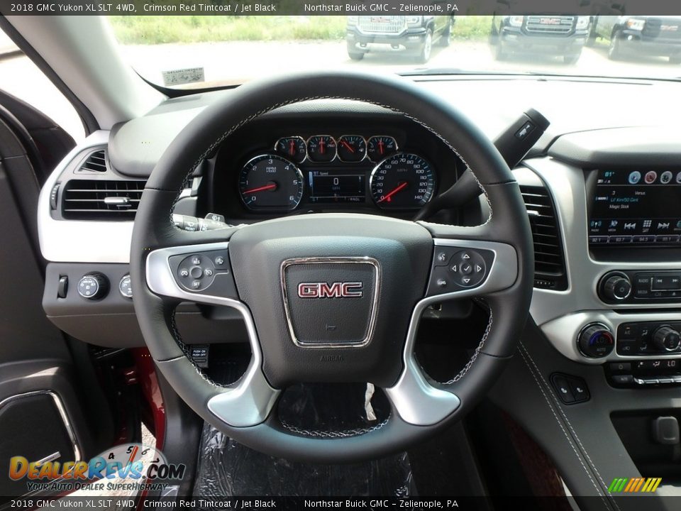 2018 GMC Yukon XL SLT 4WD Steering Wheel Photo #18