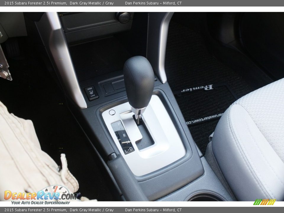 2015 Subaru Forester 2.5i Premium Dark Gray Metallic / Gray Photo #14