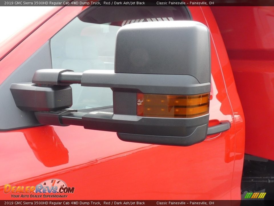 2019 GMC Sierra 3500HD Regular Cab 4WD Dump Truck Red / Dark Ash/Jet Black Photo #6