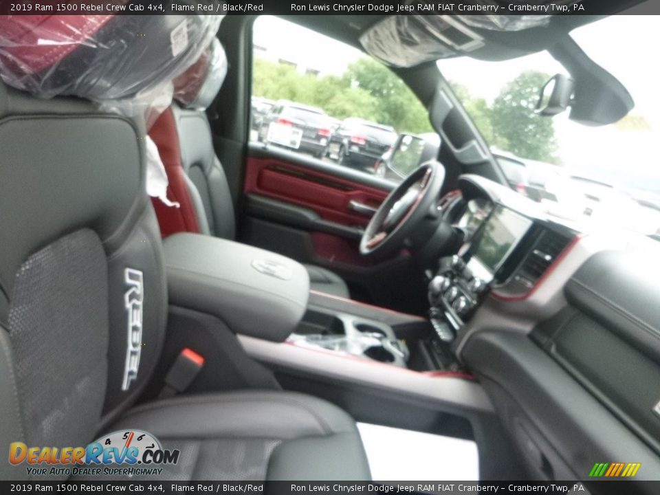 2019 Ram 1500 Rebel Crew Cab 4x4 Flame Red / Black/Red Photo #9