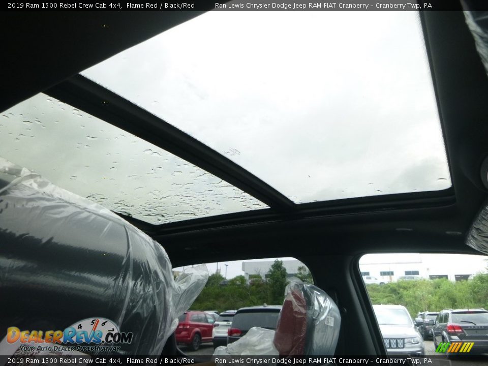 2019 Ram 1500 Rebel Crew Cab 4x4 Flame Red / Black/Red Photo #11