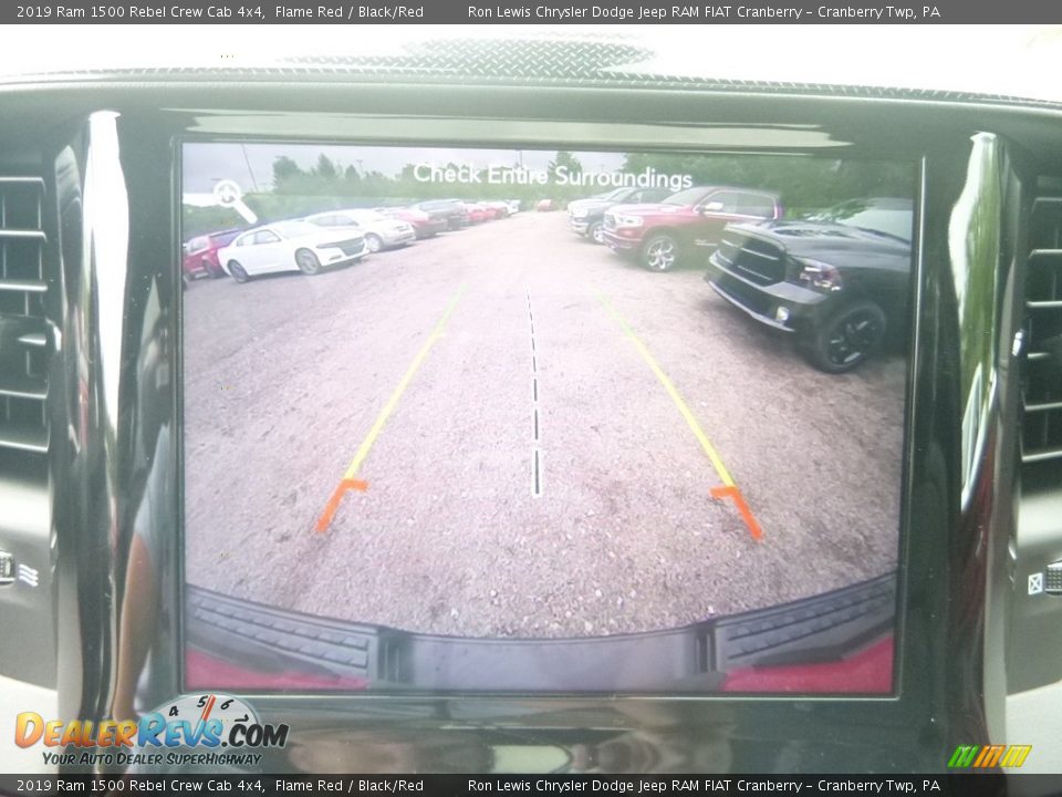 2019 Ram 1500 Rebel Crew Cab 4x4 Flame Red / Black/Red Photo #17